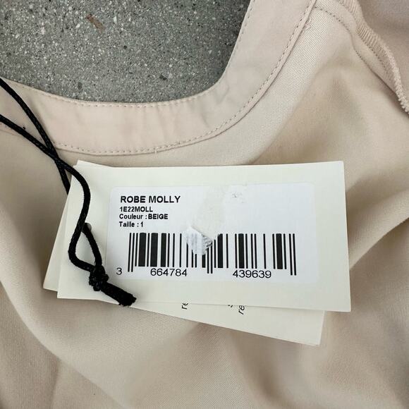 Ba&Sh Molly Backless Mini Tan Dress - Picture 6 of 8